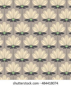 seamless vintage floral pattern