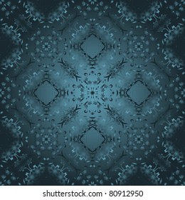 seamless vintage floral pattern