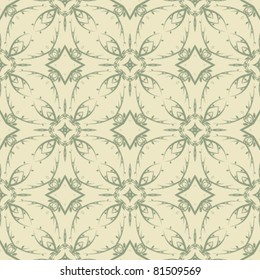 seamless vintage floral pattern