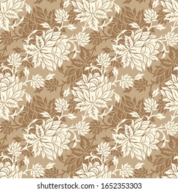 Seamless Vintage floral pattern design