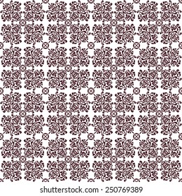 Seamless vintage floral pattern. EPS10 vector file organized in layers for easy editing.