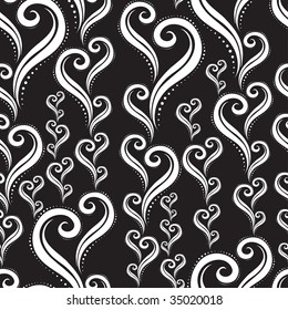 Seamless vintage floral pattern (From my big "Seamless collection")