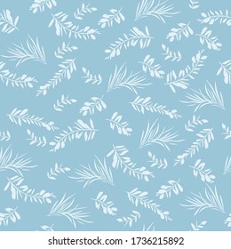 Seamless vintage floral pattern for gift wrap and fabric design