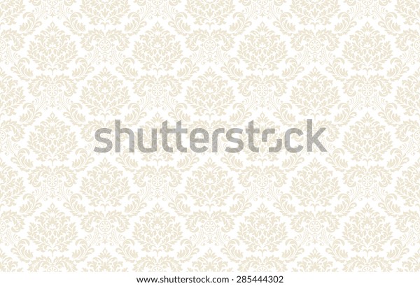 シームレスなビンテージ花柄の壁紙パターン ベクター画像 のベクター画像素材 ロイヤリティフリー