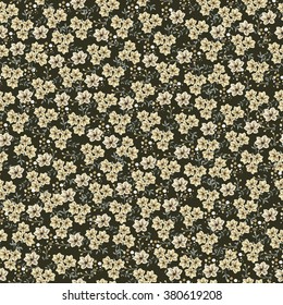 Seamless Vintage Flower Pattern