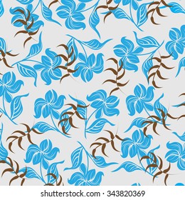  Seamless Vintage Flower Pattern - Illustration
Floral Pattern, Old-fashioned, Retro Styled, Vector, Single Flower
