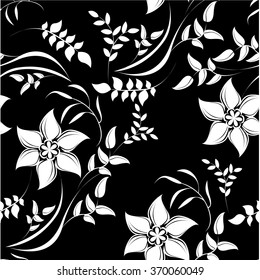  Seamless Vintage Flower Pattern - Illustration
Floral Pattern, Retro Styled, Old-fashioned, Vector, Single Flower
