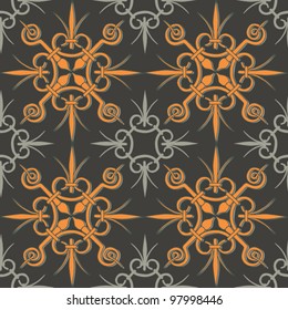 Seamless vintage geometric background
