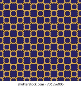 Seamless Vintage Geometric Lattice Pattern