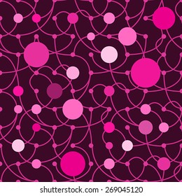 Seamless vintage geometric pattern. 