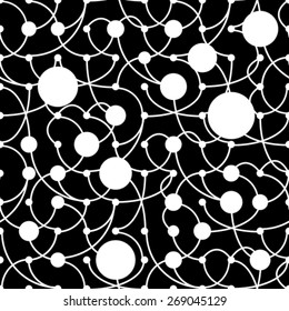 Seamless vintage geometric pattern. 