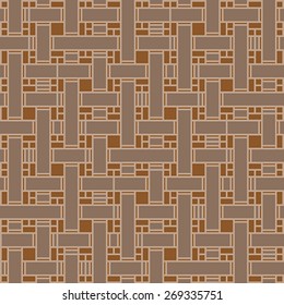 Seamless vintage geometric pattern. 