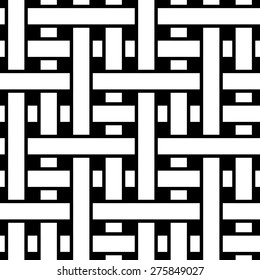 Seamless vintage geometric pattern. 