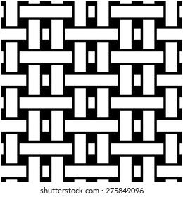 Seamless vintage geometric pattern. 