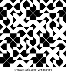 Seamless vintage geometric pattern.