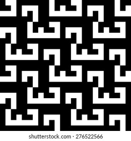 Seamless vintage geometric pattern.