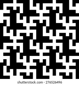 Seamless vintage geometric pattern.