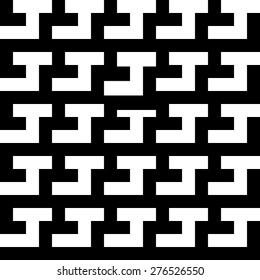 Seamless vintage geometric pattern.