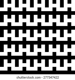 Seamless vintage geometric pattern.