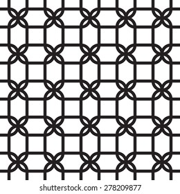 Seamless vintage geometric pattern.