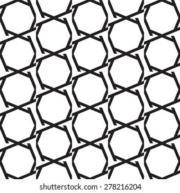 Seamless vintage geometric pattern.
