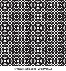 Seamless vintage geometric pattern.