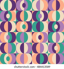 seamless vintage geometric pattern