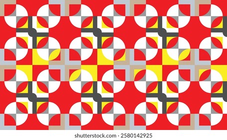 Seamless vintage geometric pattern background wallpaper. Ideal for packaging backgrounds.