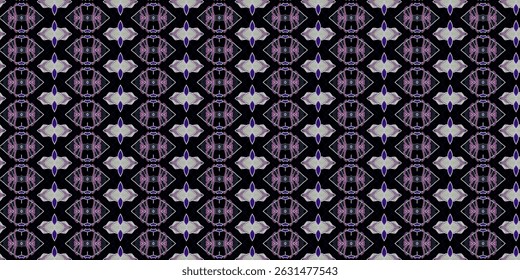 Seamless vintage geometric pattern in beige and brown tones. 
