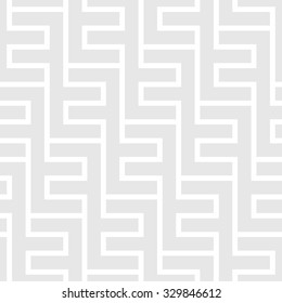 Seamless vintage geometric pattern. Ethnic vector eps8 background. Gray and white texture.