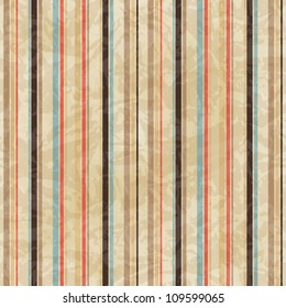 Seamless vintage lines pattern on paper texture.
