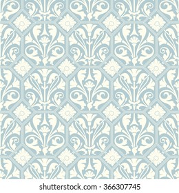 Seamless vintage ornament. Vector illustration.