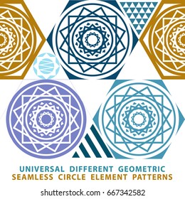 seamless Vintage patchwork background with traditional blue tile decoration, classic mosaic style. EPS10 vector. art
