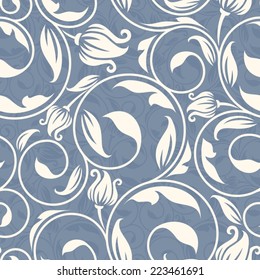 Seamless  Vintage Pattern.