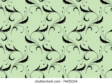 Seamless with vintage pattern
