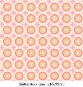 Seamless vintage pattern background