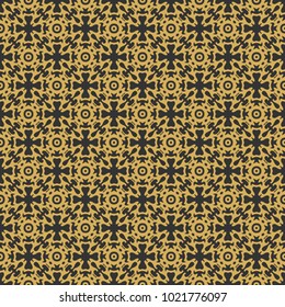 Seamless vintage pattern. Background with beautiful elements.