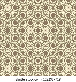 Seamless vintage pattern. Background with beautiful elements