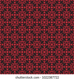 Seamless vintage pattern. Background with beautiful elements