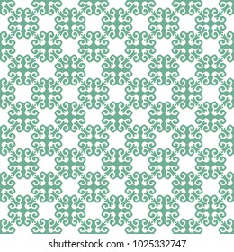 Seamless vintage pattern. Background with beautiful elements.