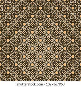 Seamless vintage pattern. Background with beautiful elements.