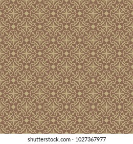 Seamless vintage pattern. Background with beautiful elements.