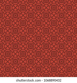 Seamless vintage pattern. Background with beautiful elements