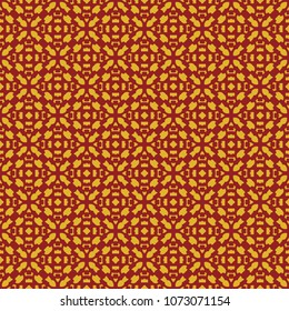 Seamless vintage pattern. Background with beautiful elements