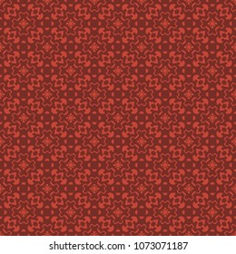 Seamless vintage pattern. Background with beautiful elements