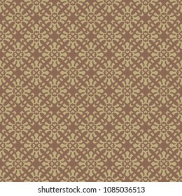 Seamless vintage pattern. Background with beautiful elements