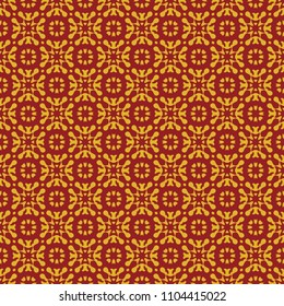 Seamless vintage pattern. Background with beautiful elements