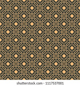 Seamless vintage pattern. Background with beautiful elements