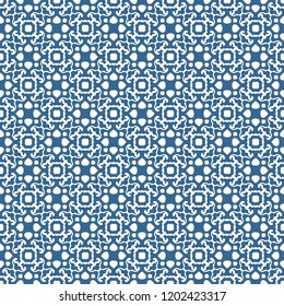 Seamless vintage pattern. Background with beautiful elements