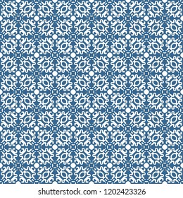 Seamless vintage pattern. Background with beautiful elements